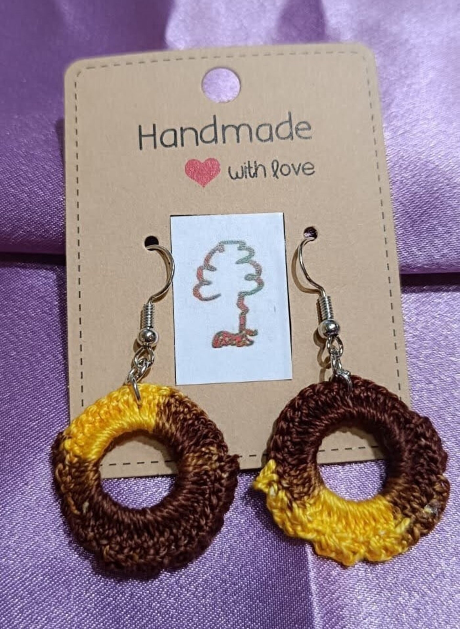 Pendientes de crochet - 1