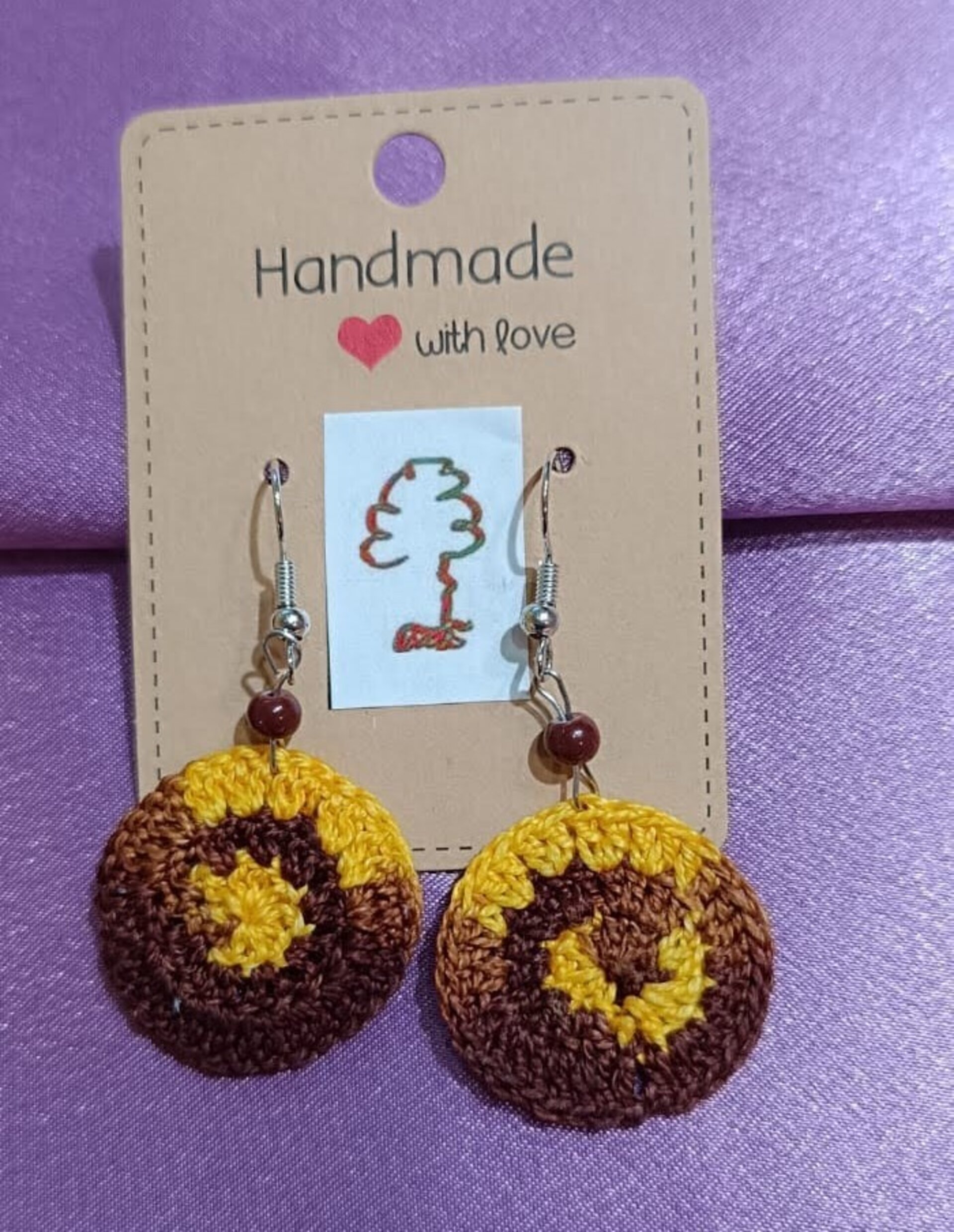 Pendientes de crochet - 1