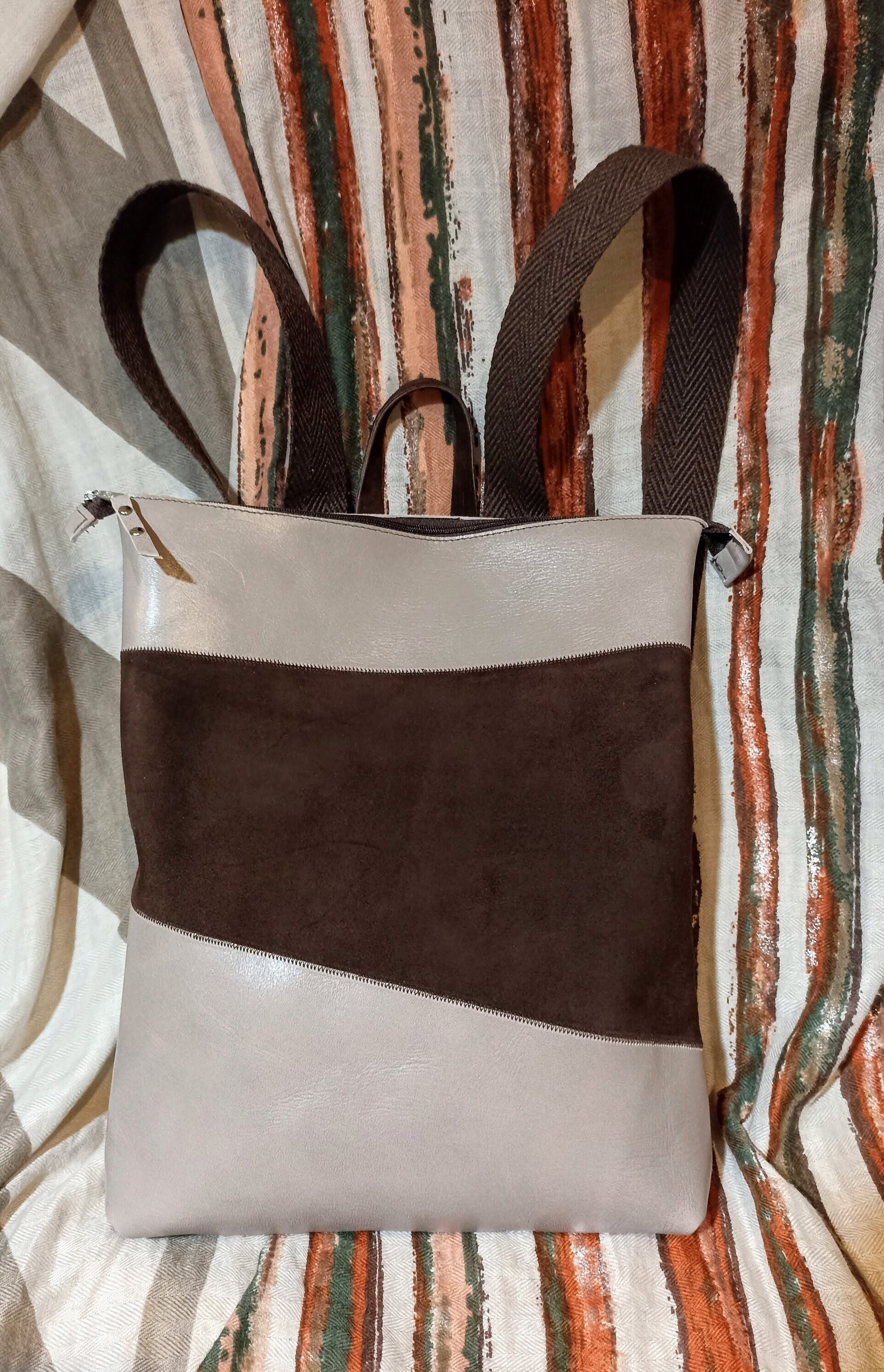 Mochila de piel - 1