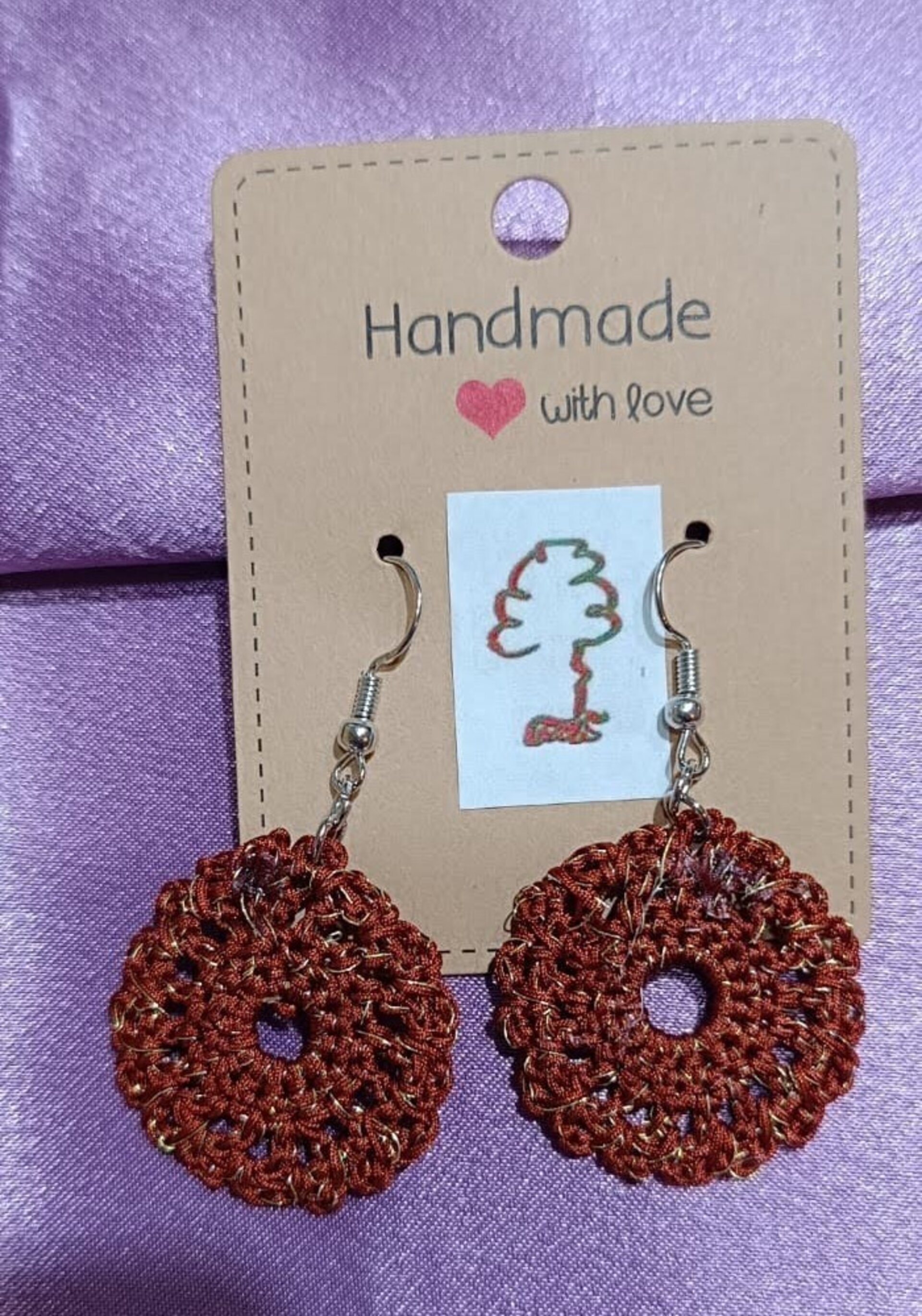Pendientes crochet - 1