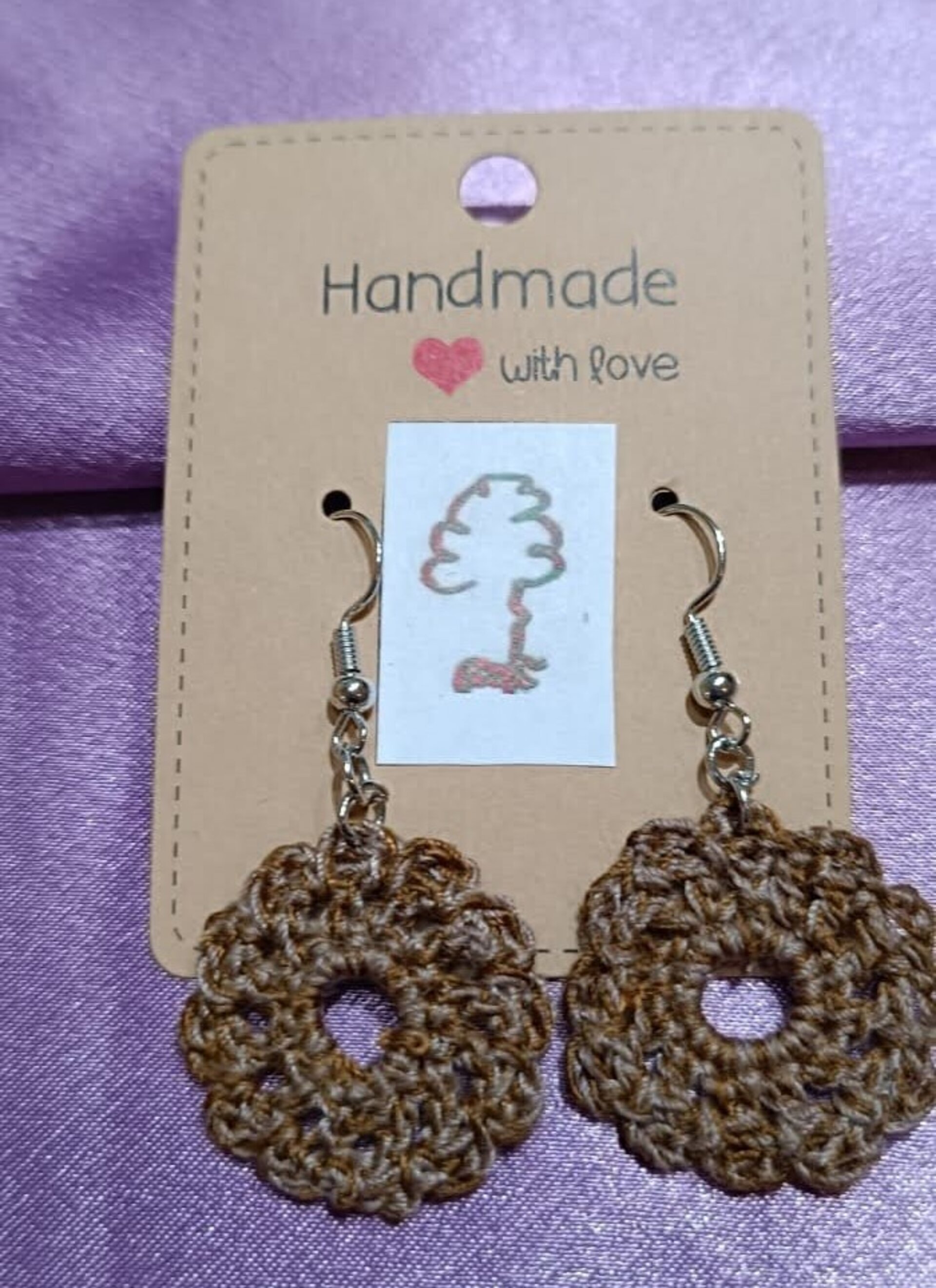 Pendientes crochet - 1